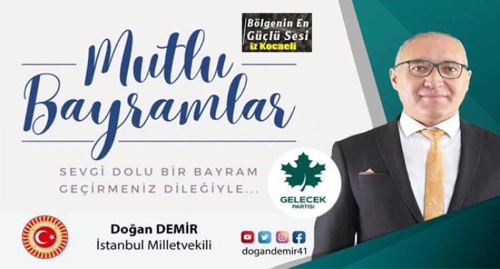 Gelecek Milletvekili Doğan Demir'den Kurban Bayramı Mesajı 