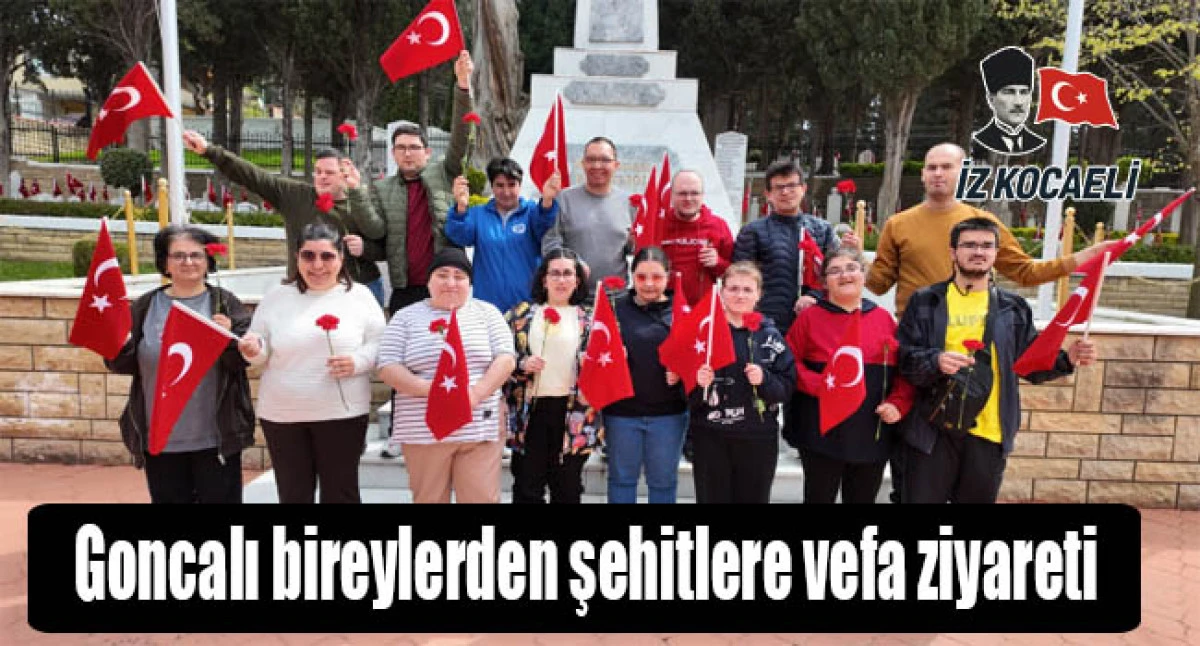 Goncalı bireylerden şehitlere vefa ziyareti