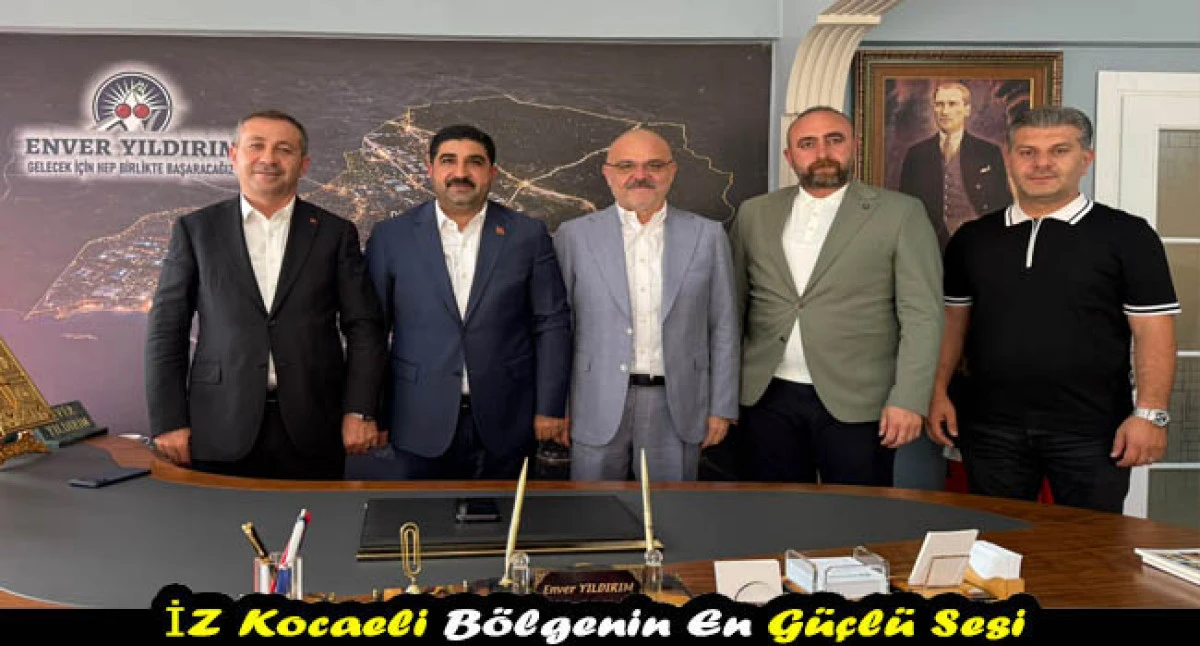 GTO BAŞKAN ADAYI OĞUZ ŞERİFALİOĞLU&rsquo;NDAN ENVER YILDIRIM&rsquo;A ZİYARET