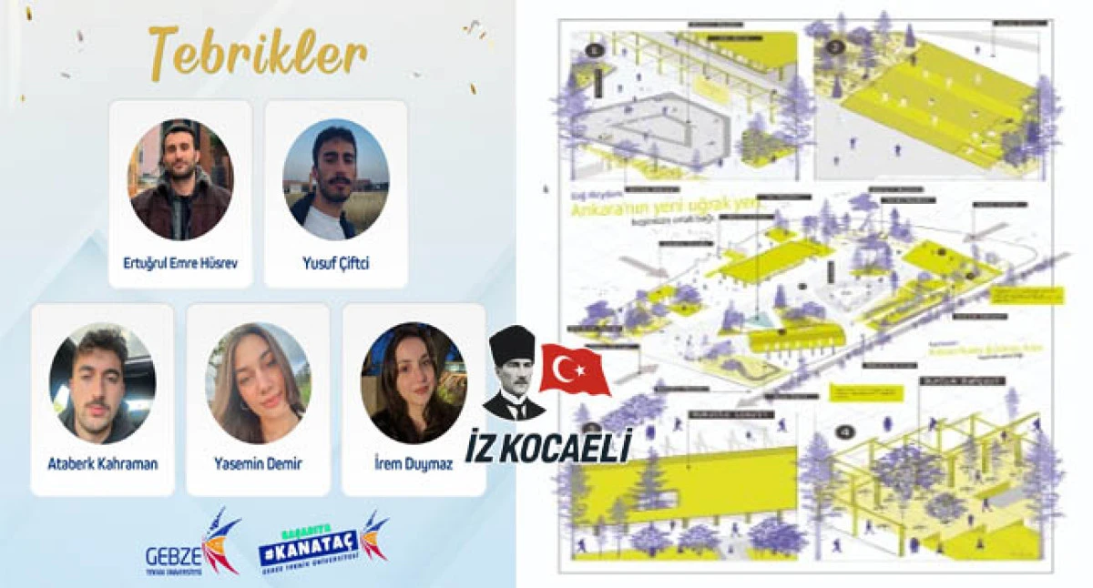 GT&Uuml; &Ouml;ğrencileri Ulusal Yarışmada &Ouml;d&uuml;le Layık G&ouml;r&uuml;ld&uuml;