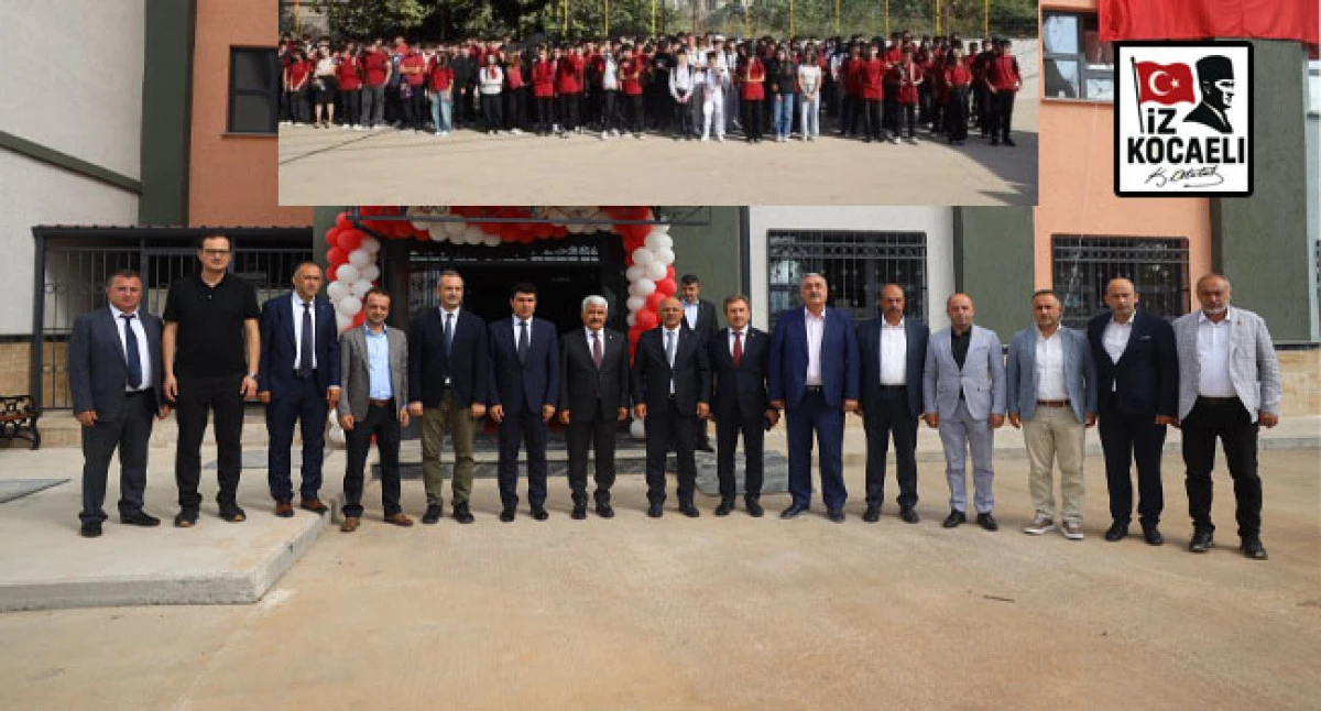 Hereke Nuh Çimento MTAL’de İlk Ders Zili Çaldı