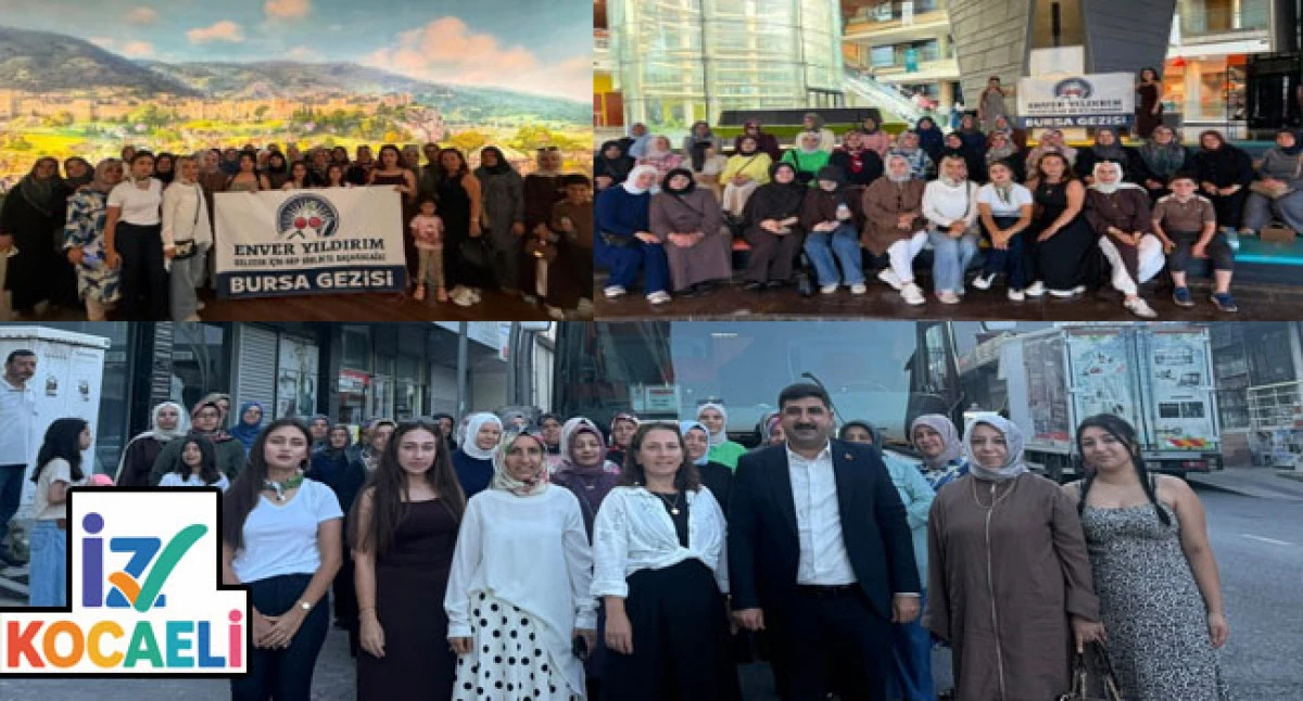 İŞ İNSANI VE SİYASET&Ccedil;İ ENVER YILDIRIM&rsquo;DAN DİLOVASI&rsquo;NDAKİ BAYANLARA BURSA GEZİSİ