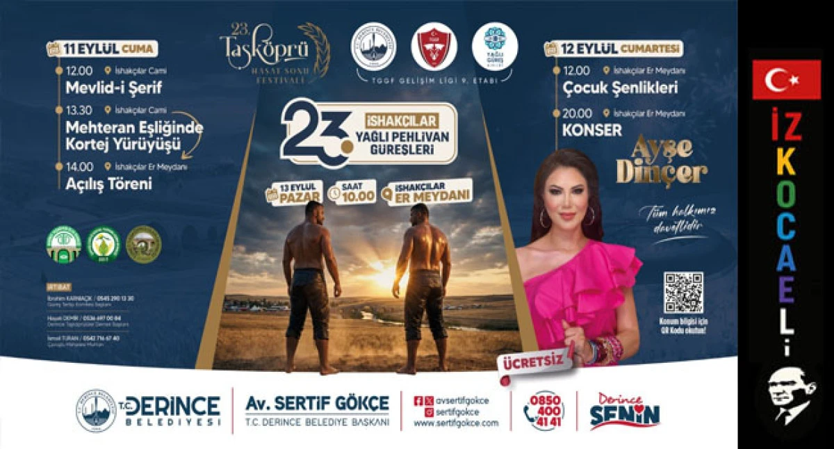 İshak&ccedil;ılar&rsquo;da Festival Heyecanı Başlıyor