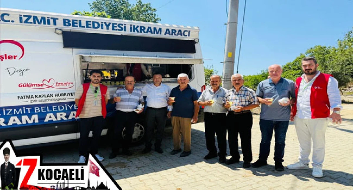 İzmit Belediyesi Cuma buluşmalarında Gökçeören’deydi