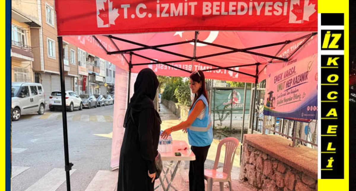 İzmit Belediyesi, KPSS&rsquo;ye giren adayları yine yalnız bırakmadı
