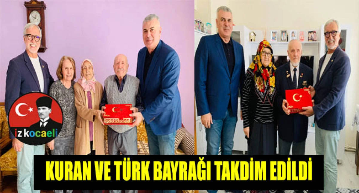 İzmit Belediyesinden Derince’deki Kıbrıs Gazilerine vefa ziyareti 