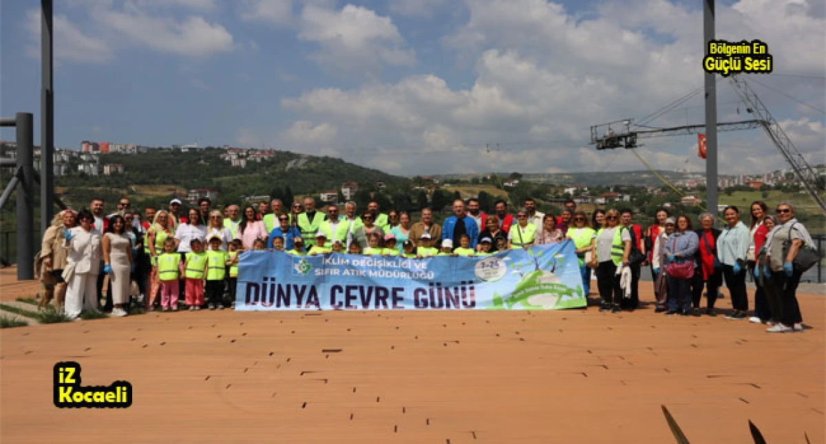 İzmit Belediyesinden Dünya Çevre Günü kapsamında anlamlı etkinlik
