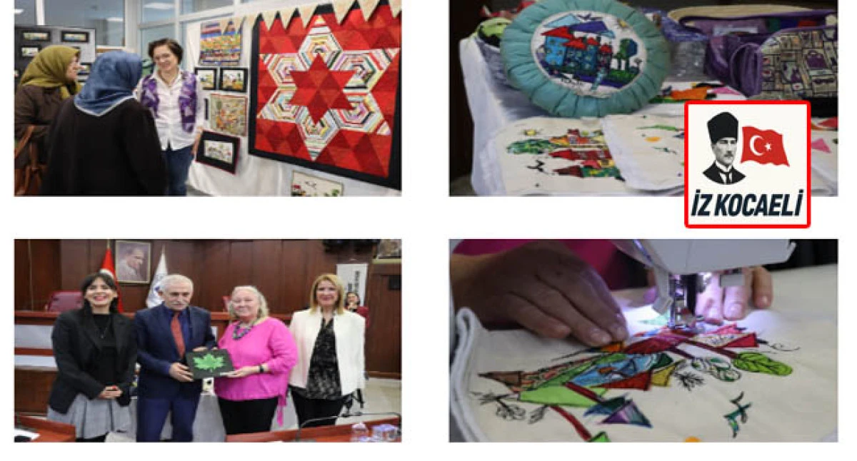 İzmit Belediyesinden D&uuml;nya Sanat G&uuml;n&uuml;&rsquo;ne &ouml;zel Kırkyama s&ouml;yleşisi 