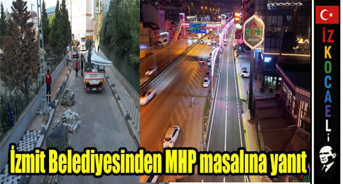 İzmit Belediyesinden MHP Basın bürosunun masalına yanıt