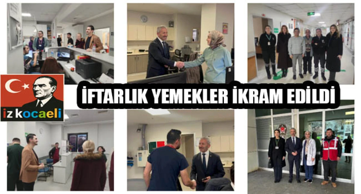 İzmit Belediyesinden sağlık &ccedil;alışanlarına 14 Mart Tıp Bayramı ziyareti