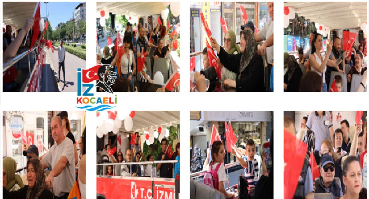 İzmit&rsquo;te 19 Mayıs&rsquo;a &ouml;zel şehir turu