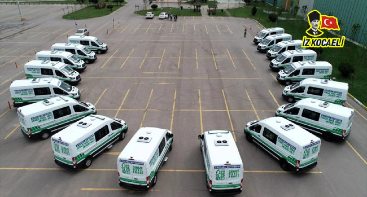 Kocaeli B&uuml;y&uuml;kşehir acılara ortak oluyor;  Cenazeler 7/24 &uuml;cretsiz naklediliyor