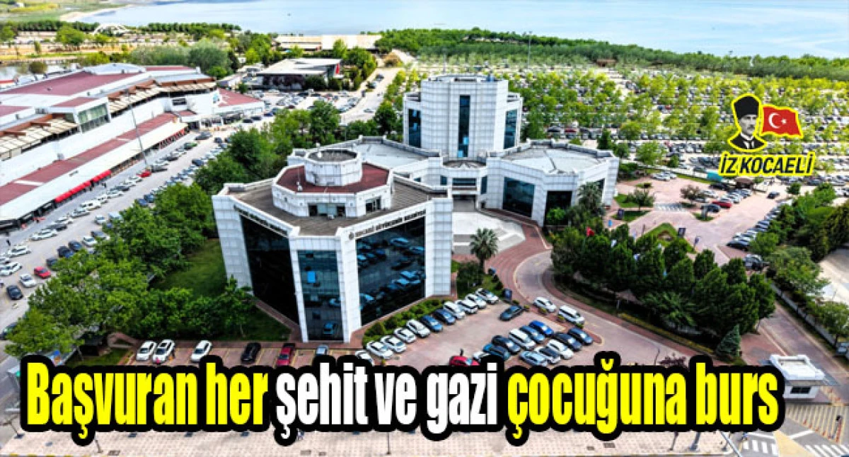 Kocaeli B&uuml;y&uuml;kşehir, şehit ve gazi &ccedil;ocuklarını unutmadı.