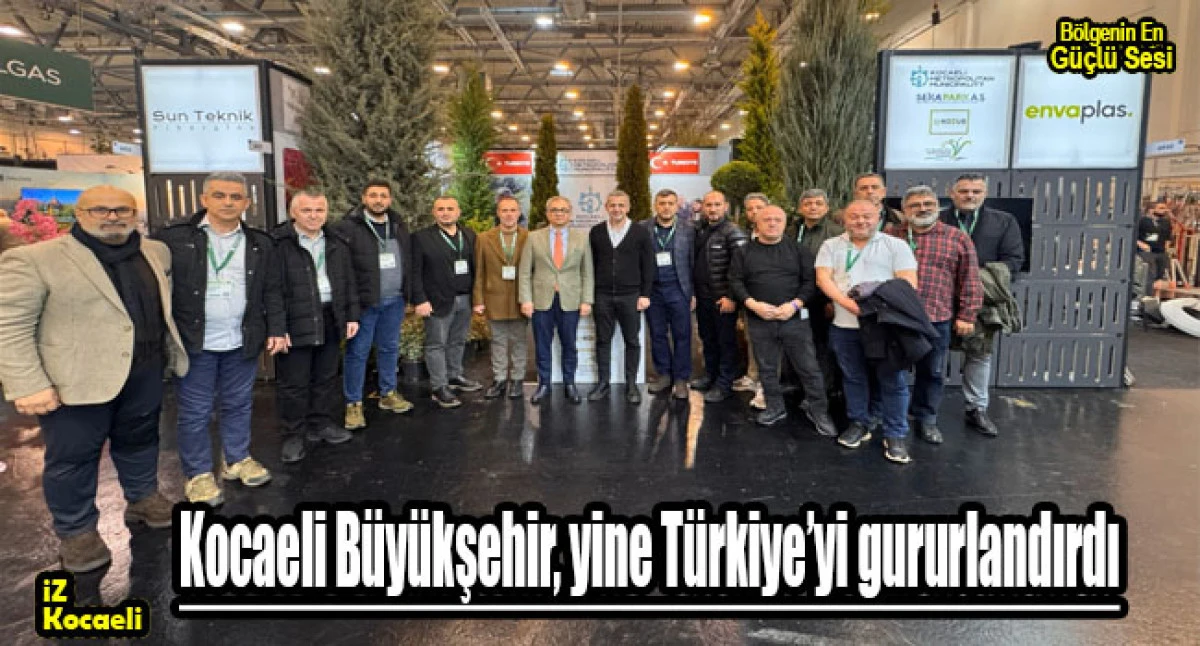 Kocaeli B&uuml;y&uuml;kşehir, yine T&uuml;rkiye&rsquo;yi gururlandırdı