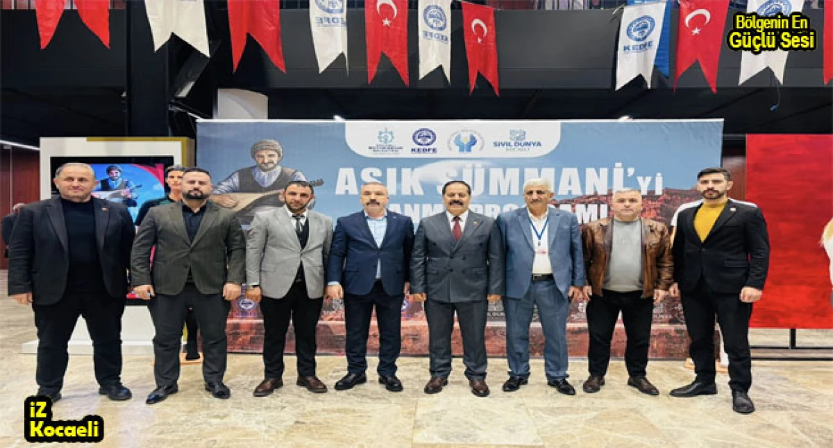 Kocaeli Kongre Merkezi&rsquo;nde d&uuml;zenlenen programda S&uuml;mmani anıldı