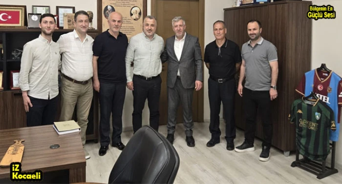 Kocaeli Trabzonlular Derneği’nden, Kent Konut Genel Müdürü Coşan'a anlamlı ziyaret