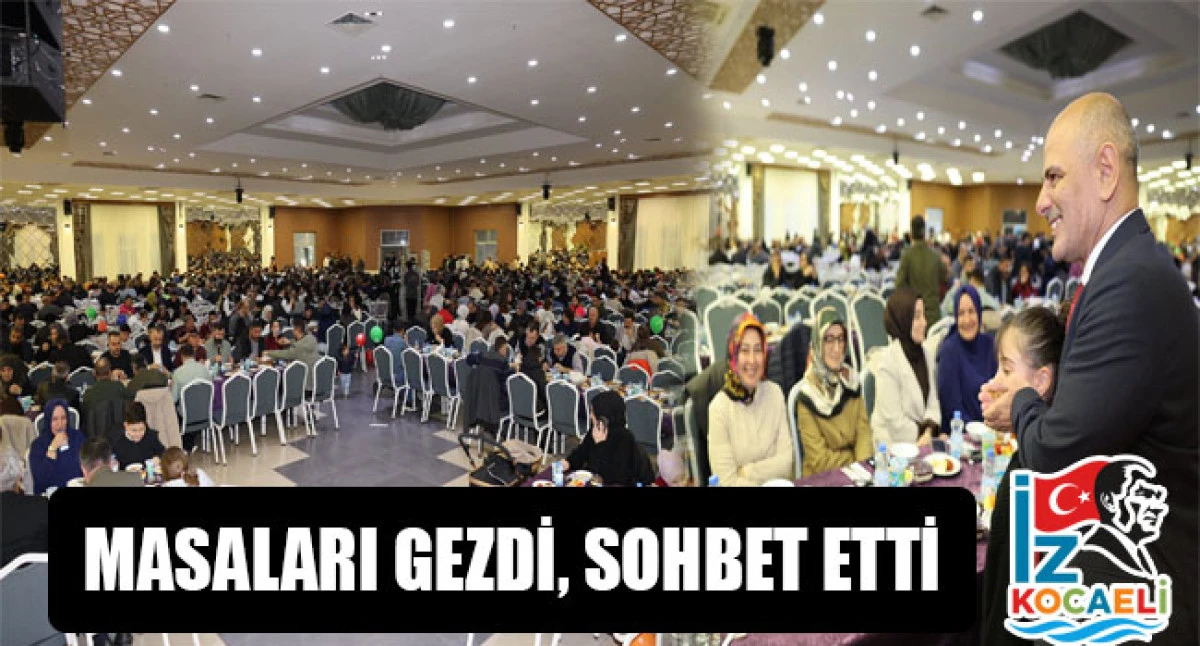 K&ouml;rfez Belediyesi ailesi iftarda bir araya geldi