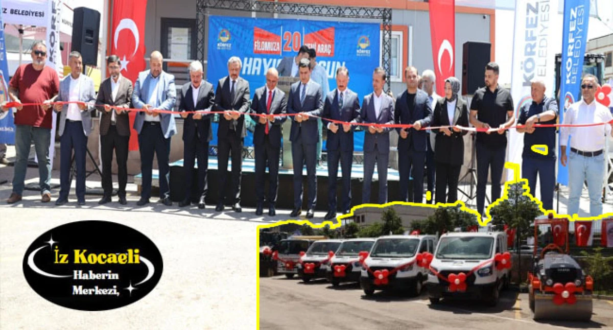 Körfez Belediyesi hizmet filosunu güçlendirdi