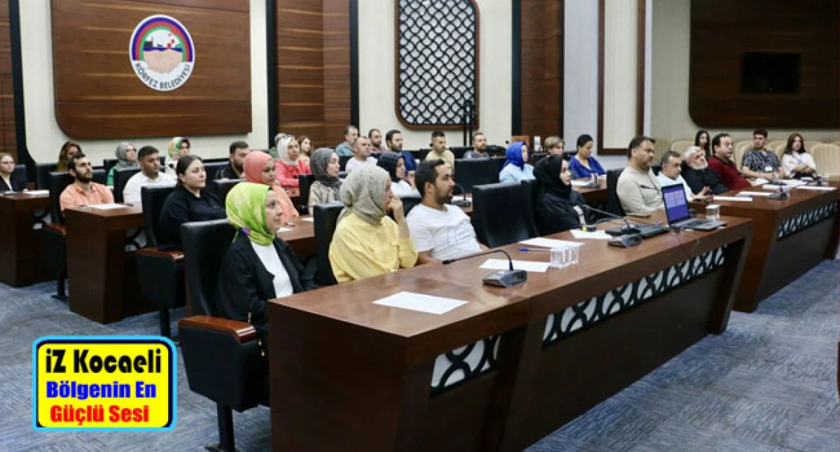 Körfez Belediyesi’nde eğitimler sürüyor