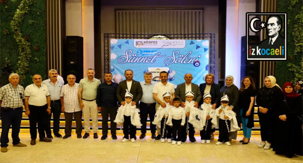 K&ouml;rfez Belediyesi'nden muhteşem s&uuml;nnet ş&ouml;leni