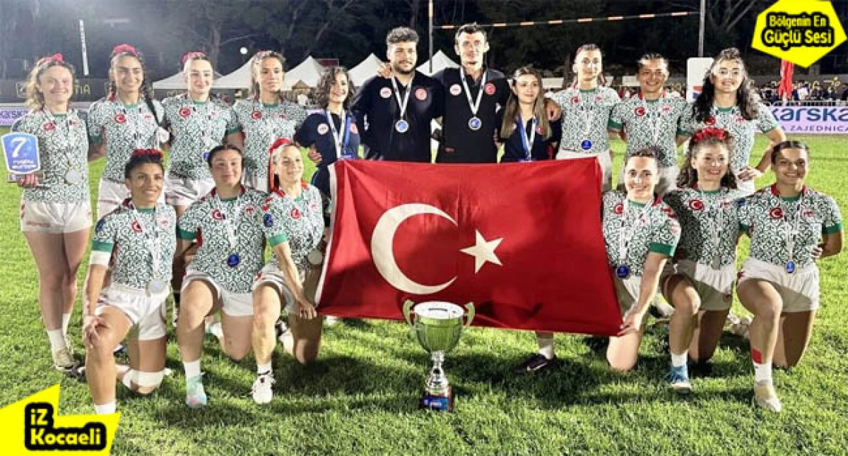 Körfez GB oyuncusu Hilal Karagöz’ün de yer aldığı  Türkiye Avrupa Ragbi Şampiyonu oldu