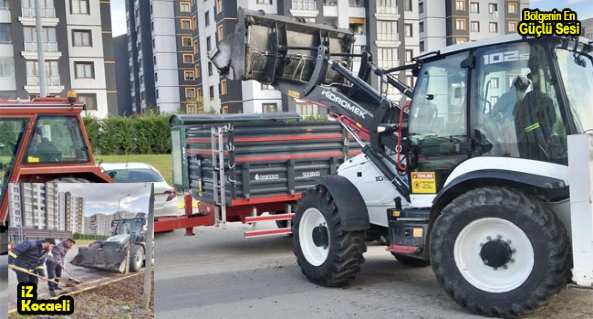 K&ouml;rfez&rsquo;de &ccedil;evre d&uuml;zenleme &ccedil;alışmaları aralıksız s&uuml;r&uuml;yor