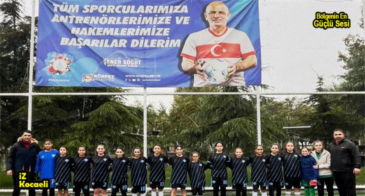 Körfez’de U13 Kız Futbol Takımları Turnuvası başladı