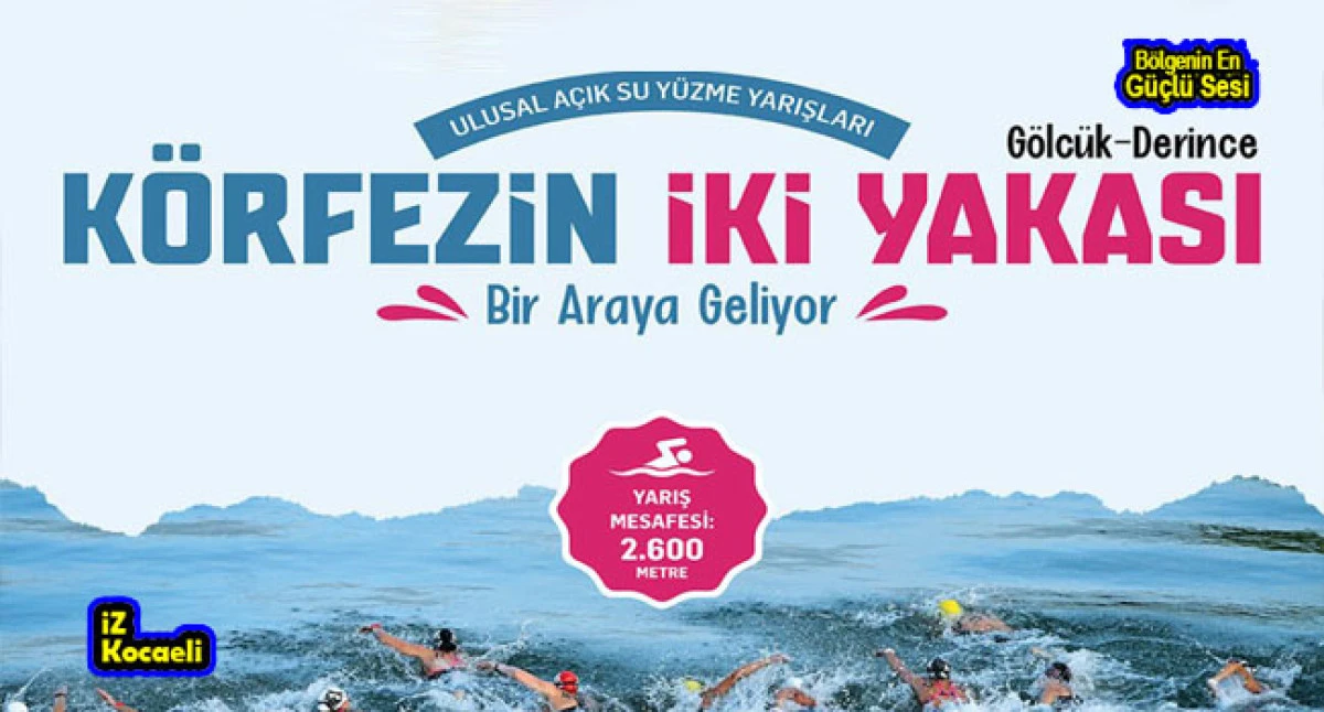 Körfezin iki yakasını kulaçlar birleştirecek