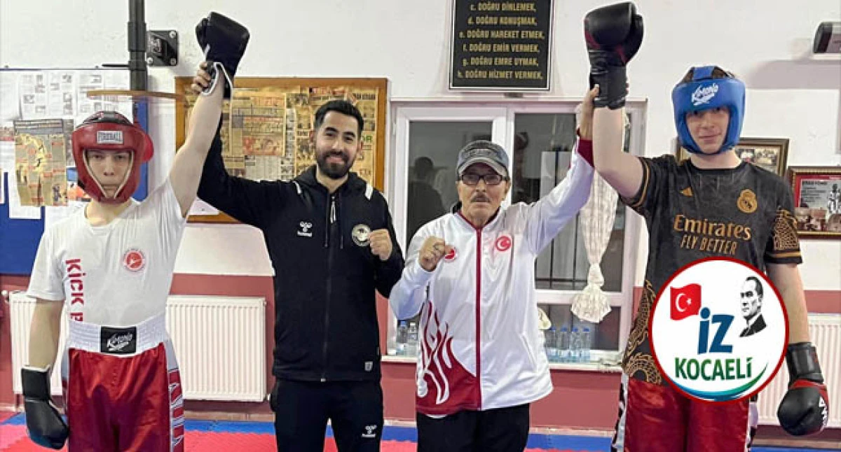 K&ouml;rfezli kick boks&ccedil;ular birlikte antrenman yaptılar