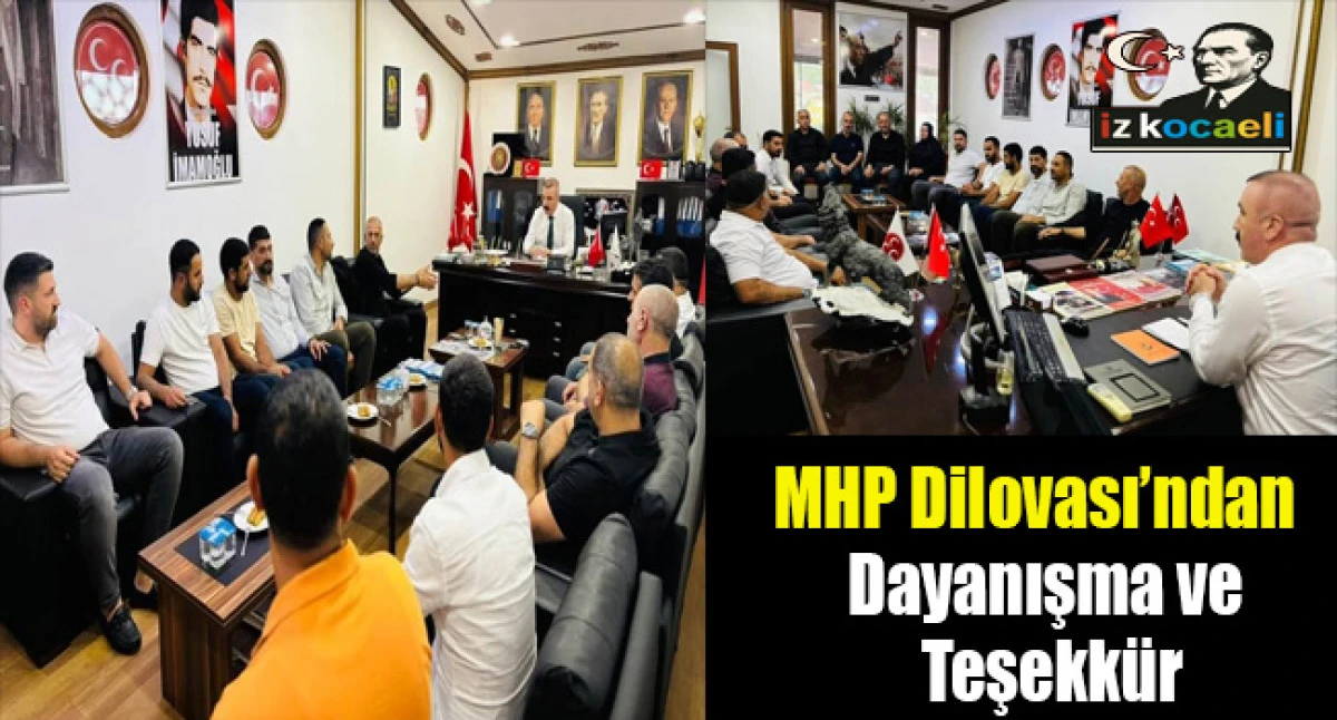MHP Dilovası&rsquo;nda Şehit ve Gazi Aileleriyle Anlamlı Buluşma