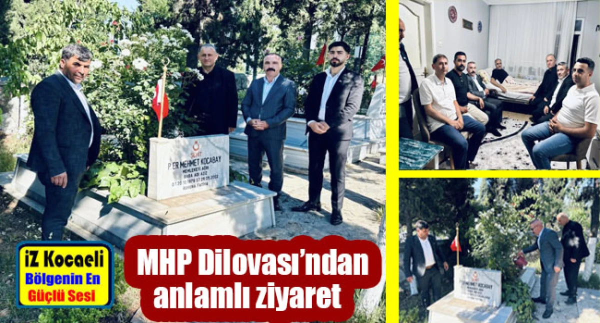 MHP Dilovası'ndan anlamlı ziyaret