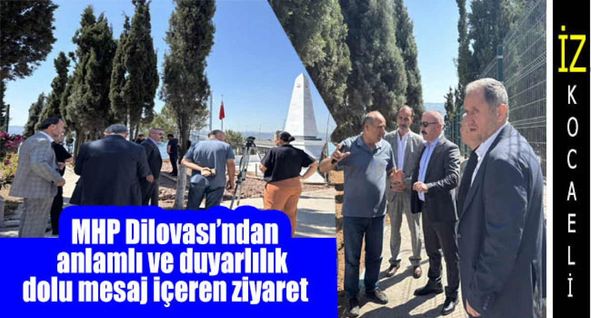MHP Dilovası'ndan anlamlı ziyaret