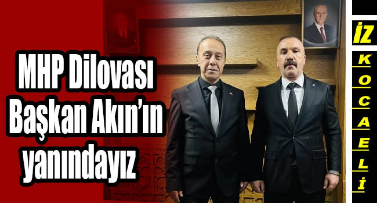 MHP Dilovası&rsquo;ndan Kocaeli İl Başkanlığı&rsquo;na Birlik ve beraberlik i&ccedil;inde Hayırlı Olsun Ziyareti