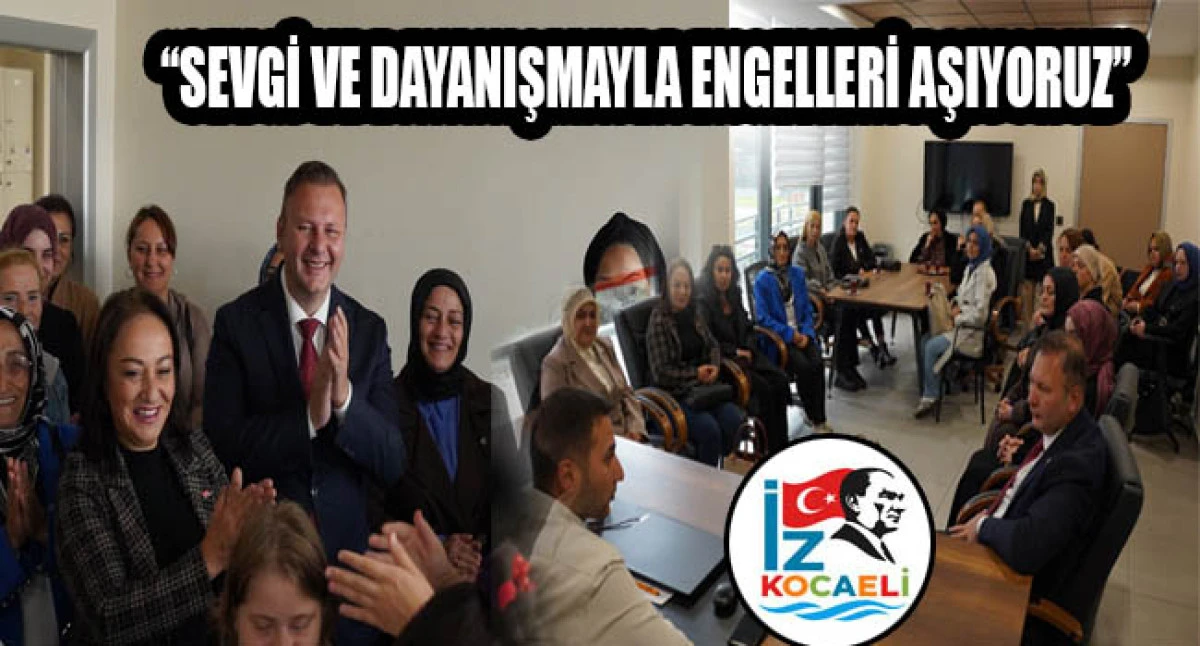 MHP Kocaeli&rsquo;den Gonca Engelsiz Yaşam Merkezi&rsquo;ne ziyaret