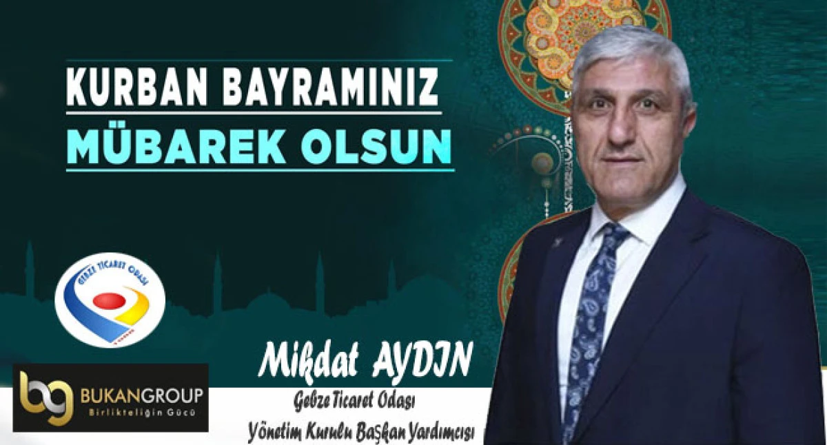 Mikdat Aydın''dan Kurban Bayramı mesajı!