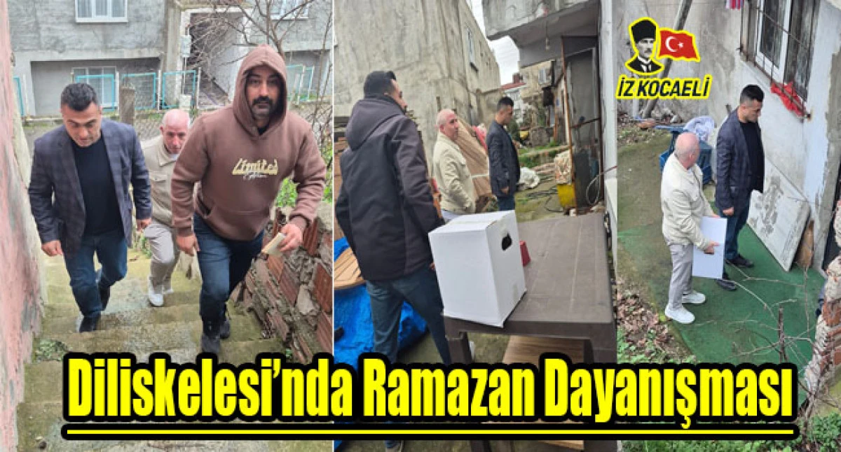 Muhtar Adem Kaya ve Ekibinden Diliskelesi&rsquo;nde Ramazan seferberliği