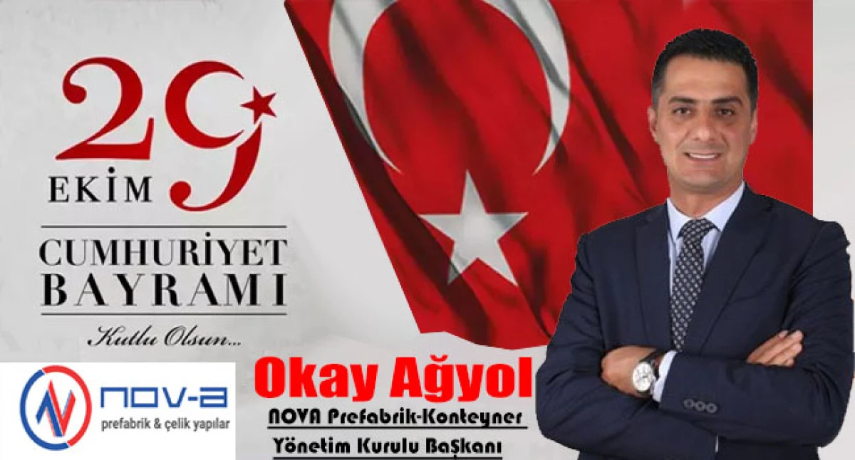 Okay Ağyol, 29 Ekim'i kutladı