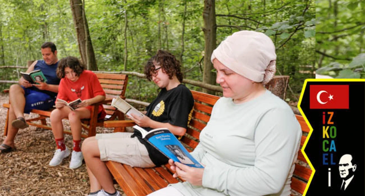 Orman K&uuml;t&uuml;phanesi&rsquo;nde okuma keyfi bambaşka