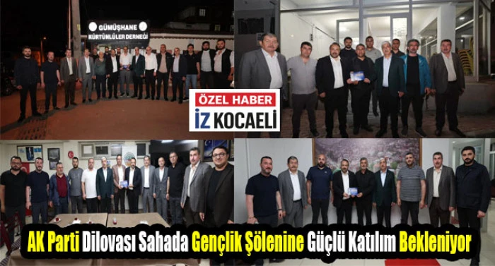 Ramazan &Ouml;meroğlu: Kocaeli&rsquo;de B&uuml;y&uuml;k Gen&ccedil;lik Buluşmasına Hazırız Dilovası&rsquo;ndan Gen&ccedil;lik Ş&ouml;lenine Yoğun Davet