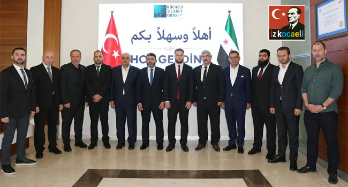 Suriye Hama Valisi Abdurrahman Es-Seheyen KOTO&rsquo;yu ziyaret etti: Kocaeli&rsquo;yi &ouml;rnek alıyoruz