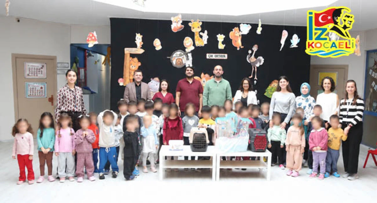 Veteriner olmak isteyen minikler,  sokak hayvanları hakkında bilgi aldı
