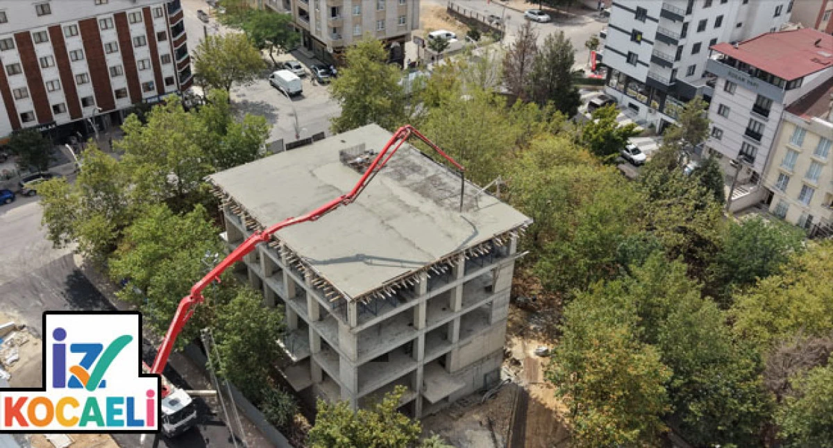 Yeni bilgi evi ve aile sağlığı merkezinde betonarme inşaat tamam!