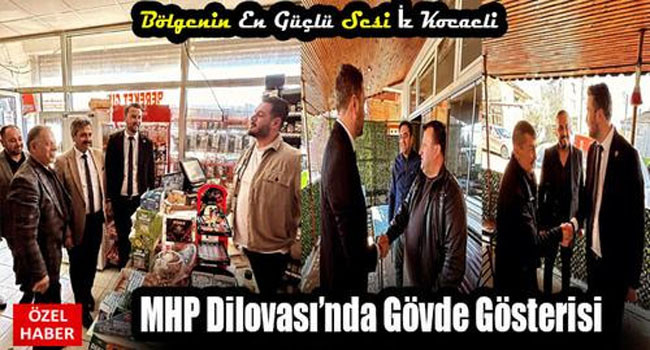 MHP Dilovası'ndan Gövde Gösterisi